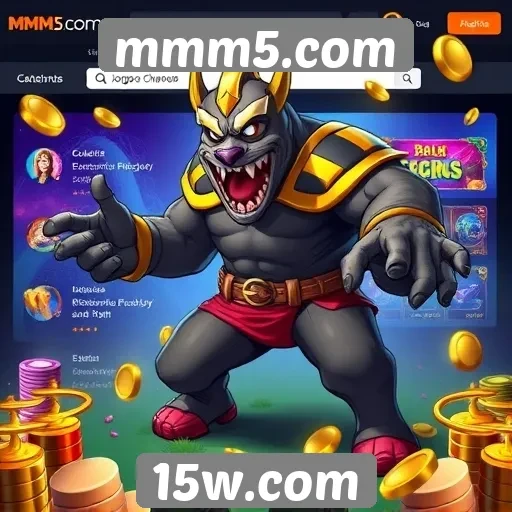 Exploração das categorias de jogos disponíveis no mmm5.com